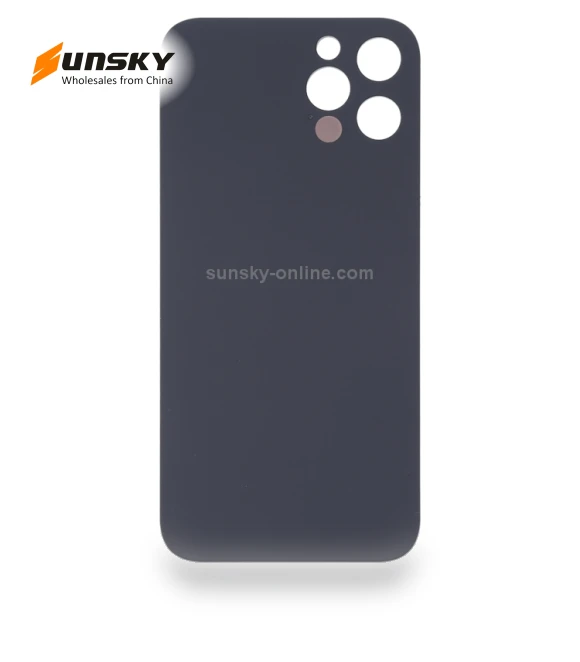 Big Camera Hole Glass Back Battery Cover — Back Covers