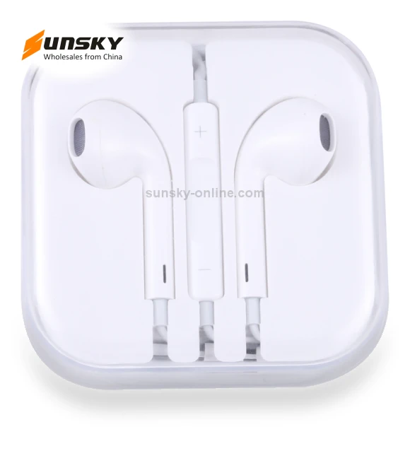 Wired Headphones Earbuds with Wired Control & Mic — In-Ear Headphones