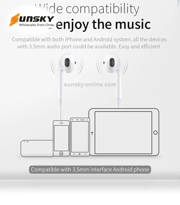 Wire Control In-Ear Earphone — In-Ear Headphones, JOYROOM