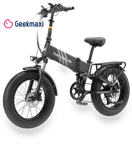 Foldable Electric Bike — E-Bikes, PURE UNICORN