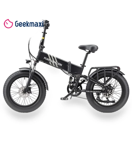 Foldable Electric Bike — E-Bikes, PURE UNICORN