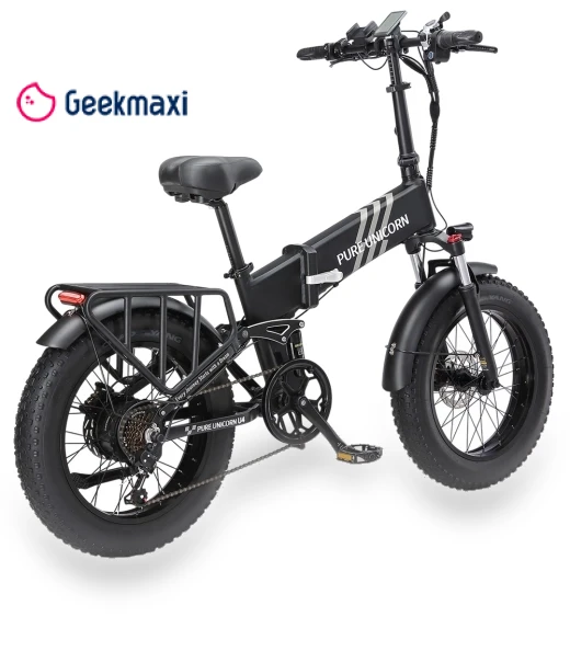 Foldable Electric Bike — E-Bikes, PURE UNICORN