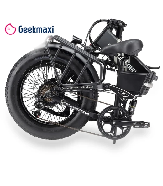Foldable Electric Bike — E-Bikes, PURE UNICORN