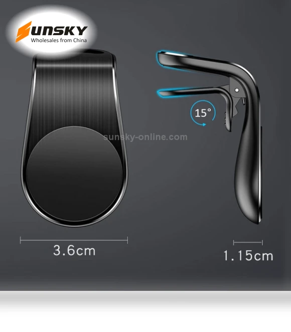 Metal Magnetic Air Outlet Mobile Phone Holder — Vehicle Phone Holders