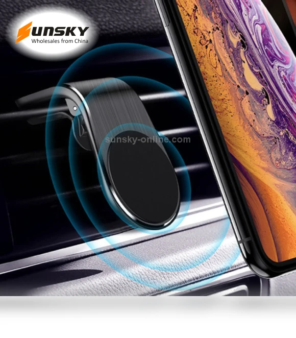 Metal Magnetic Air Outlet Mobile Phone Holder — Vehicle Phone Holders