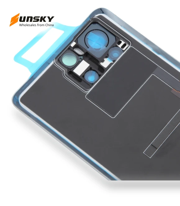 Original Glass Battery Back Cover with Camera Frame — Back Covers, Asus