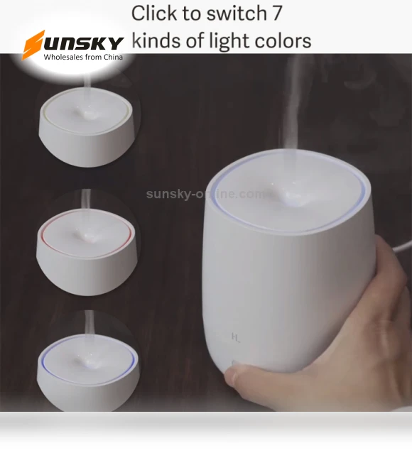 Portable Household Office Air Purifier Humidifier Aromatherapy Machine — Air Moisturizers, Xiaomi