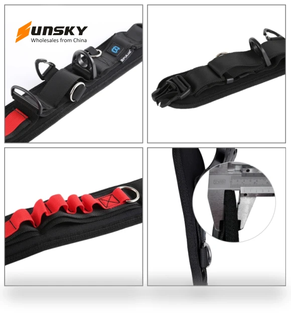 Multi-functional Bundle Waistband Strap Belt with Hook for SLR / DSLR Cameras — Straps, PULUZ