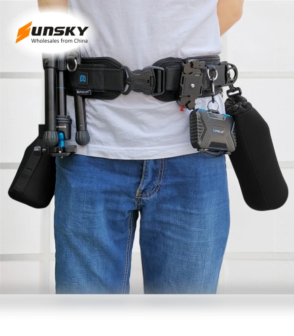 Multi-functional Bundle Waistband Strap Belt with Hook for SLR / DSLR Cameras — Straps, PULUZ