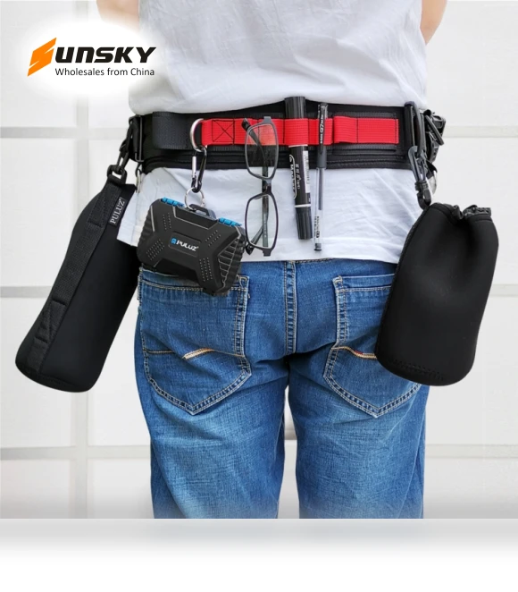 Multi-functional Bundle Waistband Strap Belt with Hook for SLR / DSLR Cameras — Straps, PULUZ