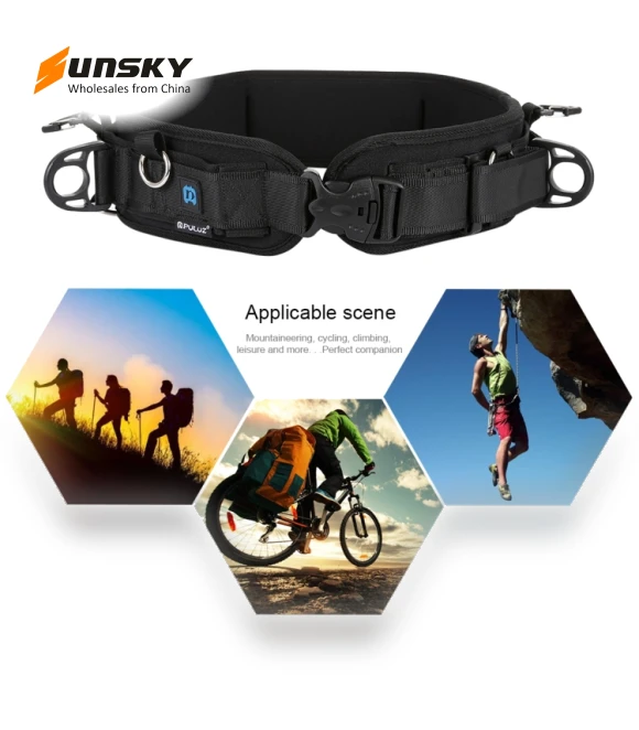Multi-functional Bundle Waistband Strap Belt with Hook for SLR / DSLR Cameras — Straps, PULUZ