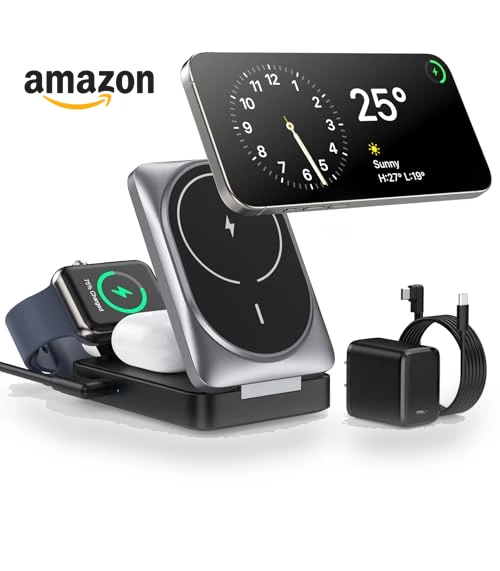 3-in-1 Wireless Charger Charging Station — Chargers & Adapters, Dongguan Yuanhaoxun Technology Co., Ltd.