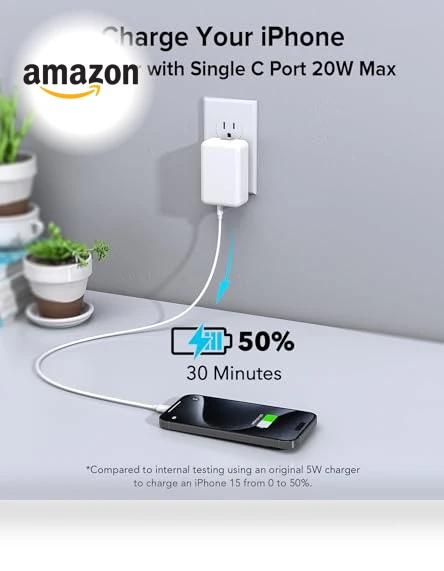40W 4-Port Foldable USB C Wall Charger — Chargers, Qwinjwin