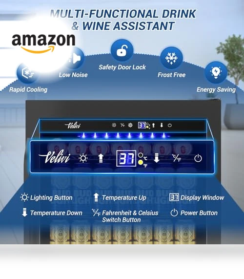 Beverage Refrigerator — Drink Coolers, Velivi
