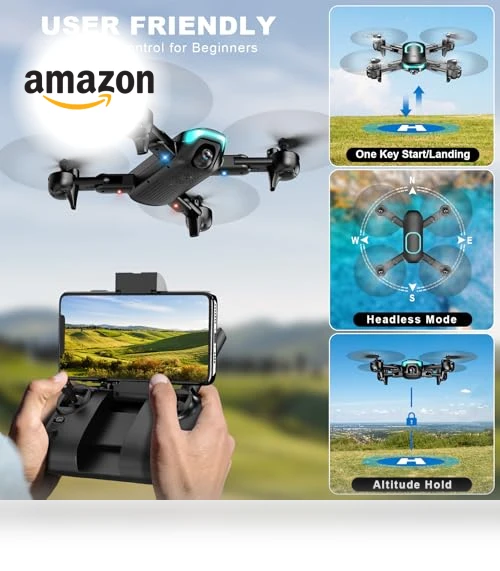Foldable Drone with Camera — Drones, REDRIE