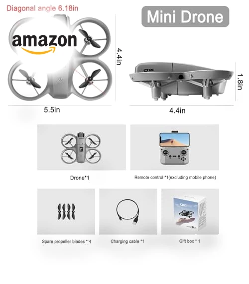 Mini HD FPV Drone Kit with Camera — Drones, THOAML