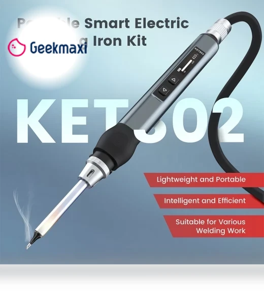 Smart Digital Soldering Iron Kit — Soldering Tools, KAIWEETS