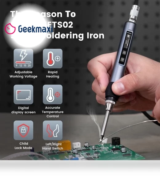 Smart Digital Soldering Iron Kit — Soldering Tools, KAIWEETS