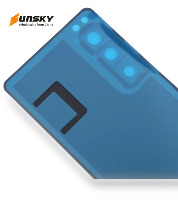 Original Battery Back Cover with Camera Lens Cover — Back Covers, Sony
