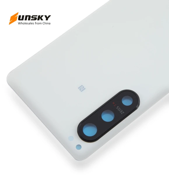 Original Battery Back Cover with Camera Lens Cover — Back Covers, Sony