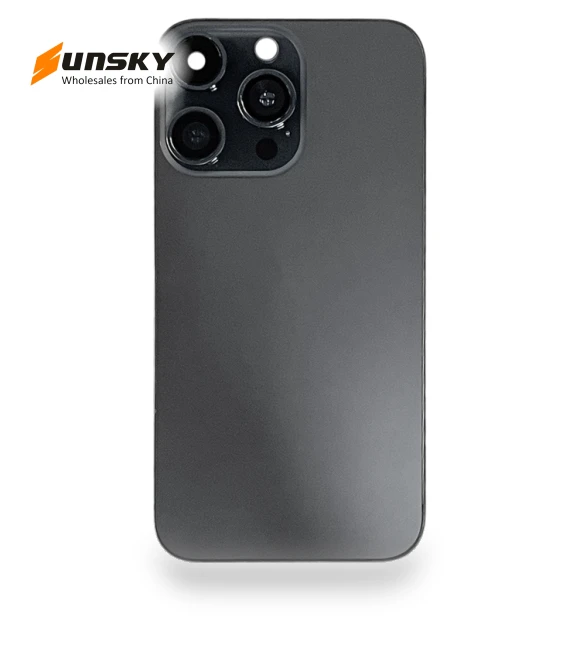 Back Cover with Appearance Imitation of iP15 Pro — Back Covers