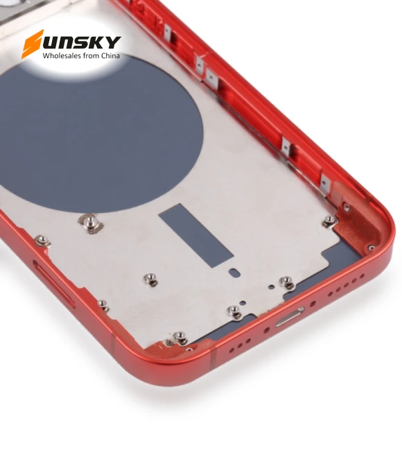 Back Housing Cover with SIM Card Tray & Side Keys & Camera Lens — Back Covers