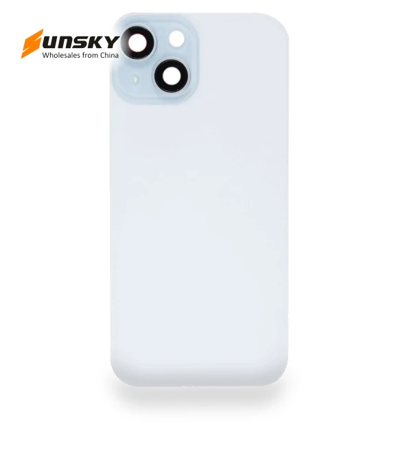 Glass Battery Back Cover with Flash Bracket + Wireless Charging Module — Back Covers