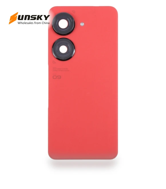 Original Battery Back Cover with Camera Lens Cover — Back Covers, Asus