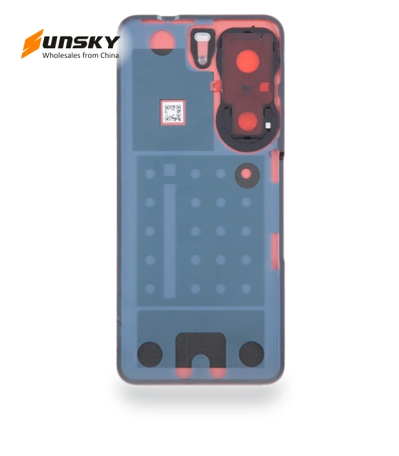 Original Battery Back Cover with Camera Lens Cover — Back Covers, Asus