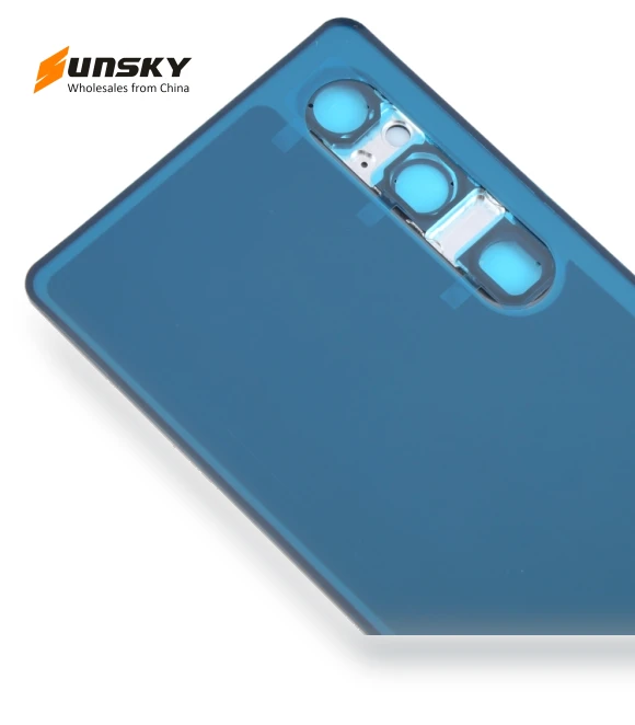 Original Battery Back Cover with Camera Lens Cover — Lens Attachments, Sony