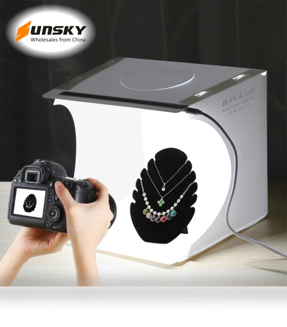 Folding Portable Light Photo Lighting Studio Shooting Tent Box Kit — Shooting Tents, PULUZ