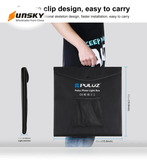 Folding Portable Photo Lighting Studio Shooting Tent Box Kit — Shooting Tents, PULUZ