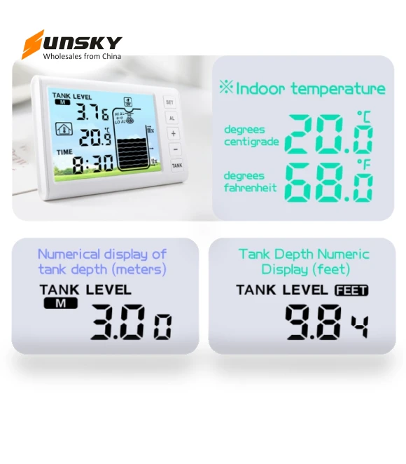 Ultrasonic Liquid Level Meter — 