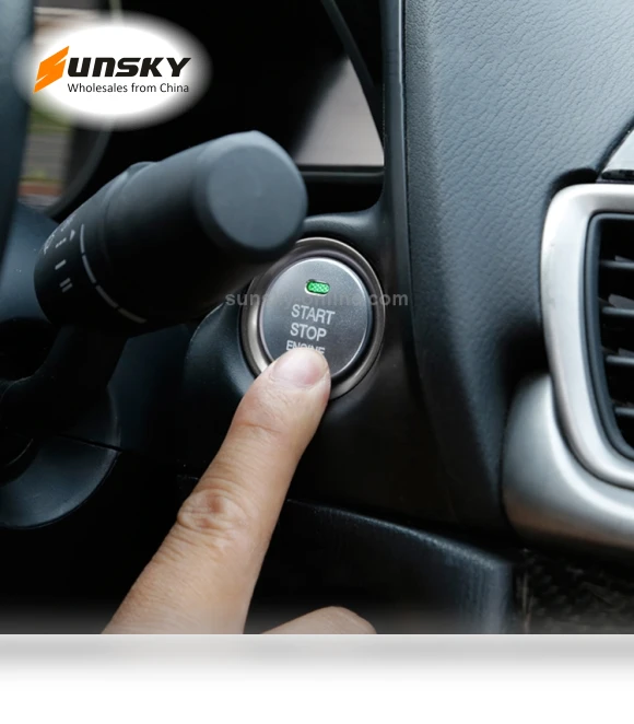 3D Aluminum Alloy Engine Start Stop Push Button Cover Trim Decorative Sticker — Car Stickers & Decals