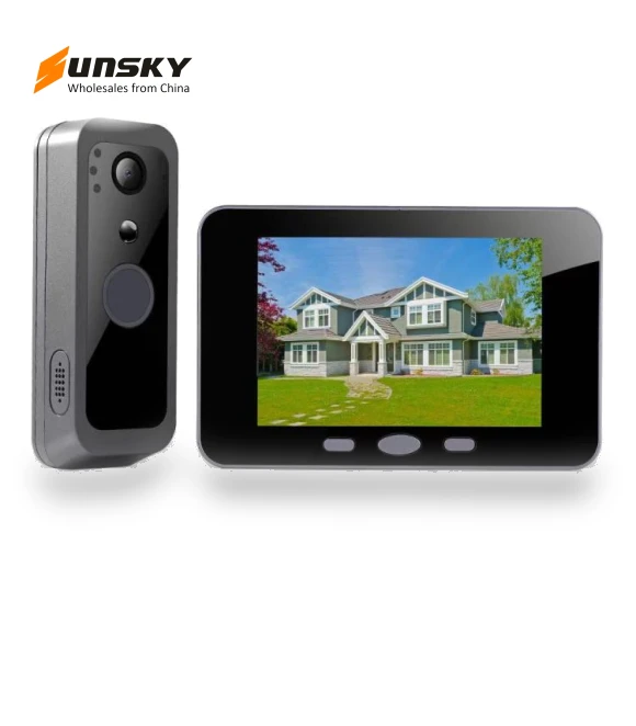 PIR Night Vision 2.4G Video Intercom Doorbell — Smart Home Security