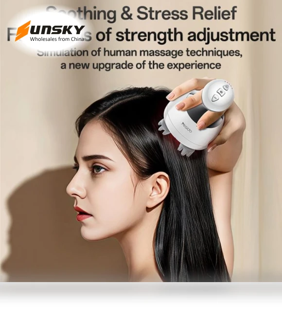Intelligent Head Massager — Head Relaxation Tools, Yesido