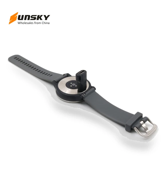 Watch Charging Head with Type C Adapter — Smartwatch Charging Solutions, Garmin