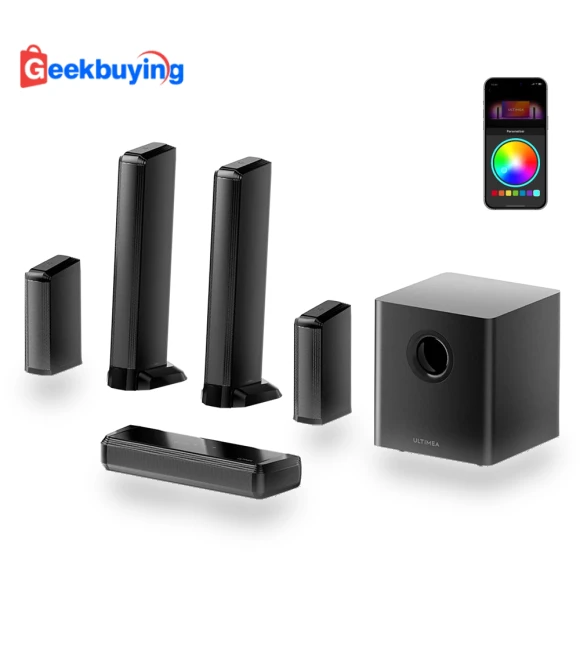 Apollo S70 Ultra 7.1 Channel Detachable Soundbar — Home Entertainment Systems, Ultimea