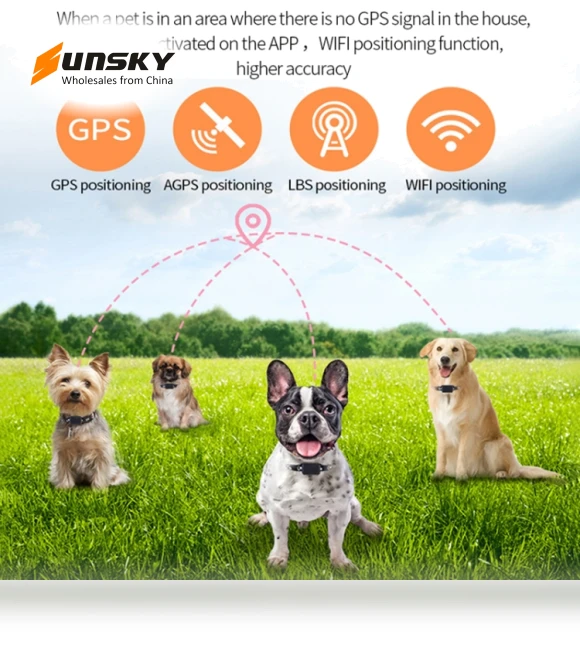 Waterproof Pet GPS Tracker — Location Tracking Devices
