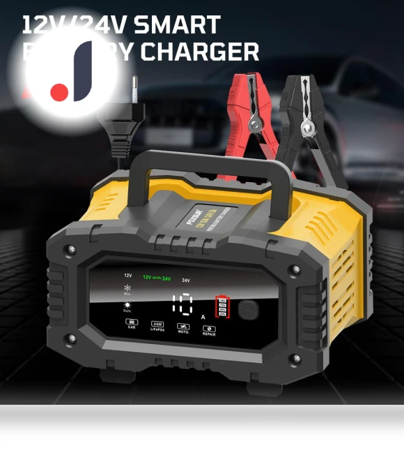 Smart Charger for Fast Charging 12V-24V — Chargers, LEEPEE Automotive Parts