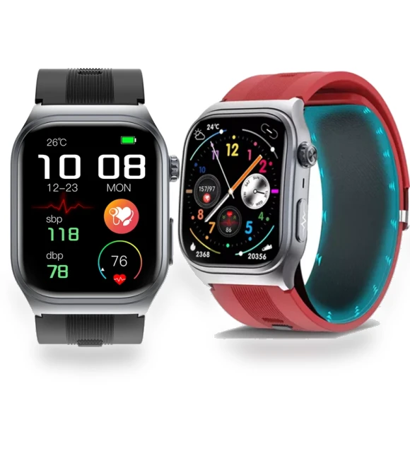 3D Curved AMOLED Smart Watch with Health Monitoring — Smartwatches