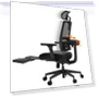 Ergonomic Chair with Footrest, Auto-Following Backrest, Adaptive Lower Back Support — Gaming Chairs, NEWTRAL