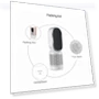 Intelligent Desktop Air Purifier with Negative Ion Technology — Air Ionizers