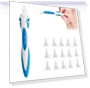 Smart Swab Ear Suction Cleaner with 15 Replacements — Wax Removal, Smart Swab
