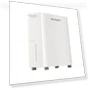 Dehumidifier with 3.2L Water Tank, 16L/Day, Flat 35dB Noise, Smart Touch Panel — Air Moisture Control, Solayce