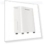 Dehumidifier with 3.2L Water Tank, 12L/Day, Flat 35dB Noise, Smart Touch Panel — Air Moisture Control, Solayce