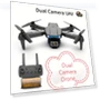 Foldable Quadcopter Drone with Wi-Fi, App Control & Obstacle Avoidance — Drones, E99