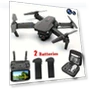Dual Camera Foldable Drone with App Control, 4K Video, FPV Live Feed — Drones