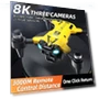 Long Drone with Positioning and Dual HD Cameras — Drones
