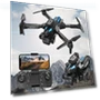 C10 Drone with Aerial Camera, 360° Obstacle Avoidance, WiFi FPV, Foldable Remote Control Toy — Drones